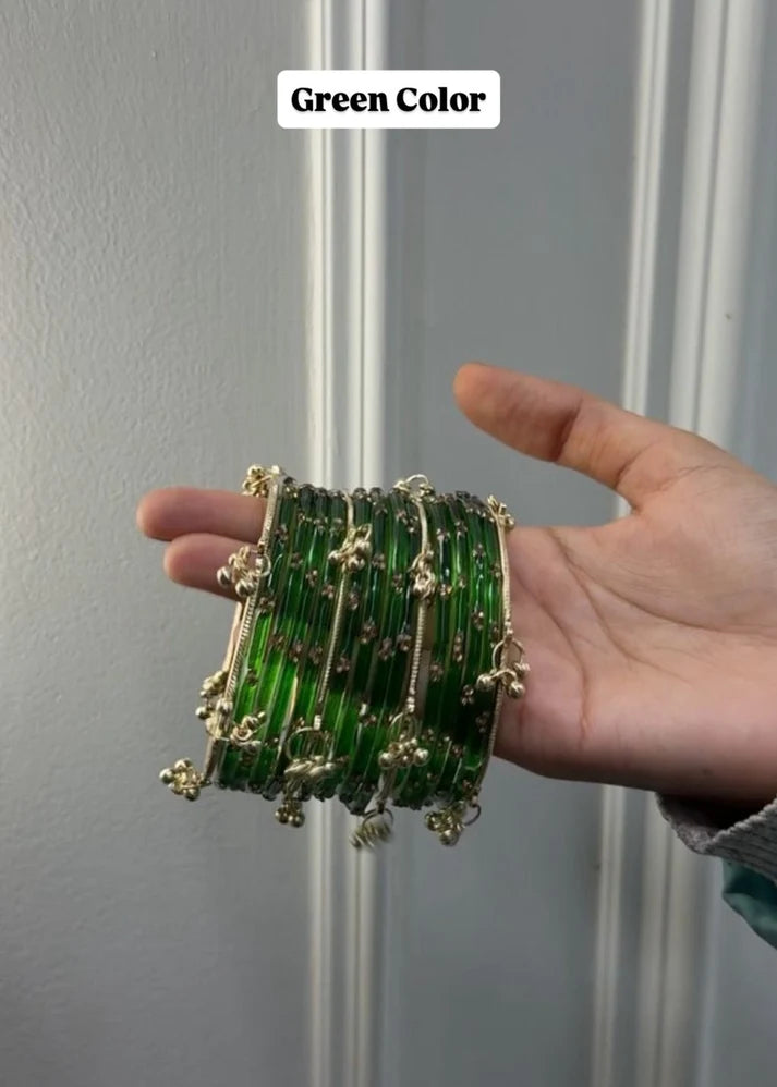 Bangles Set With Ghungroo Bangles alternate view
