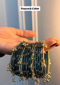 Bangles Set With Ghungroo Bangles