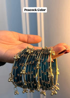 Bangles Set With Ghungroo Bangles